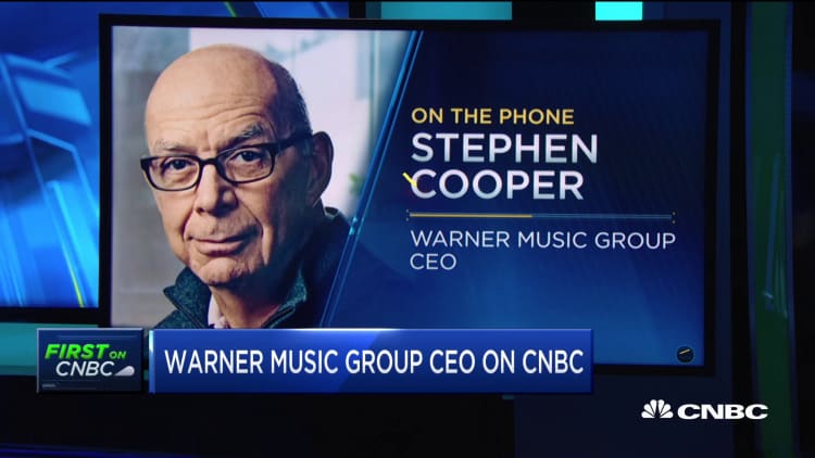 Warner Music CEO Stephen Cooper on decision to re-enter public markets