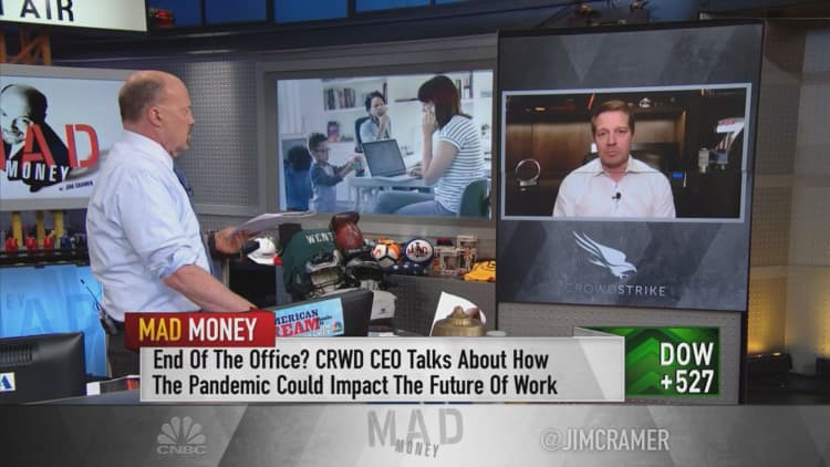 Crowdstrike CEO on the future of hybrid work and cybersecurity