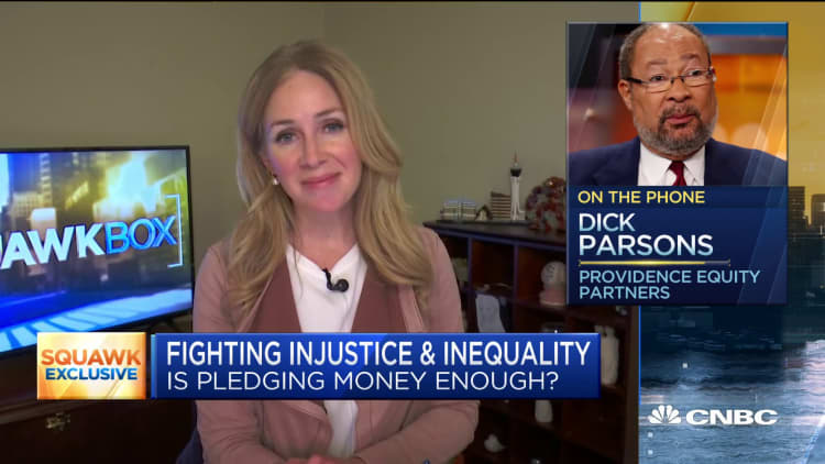 Former Time Warner CEO Dick Parsons on fighting injustice and inequality in corporate America