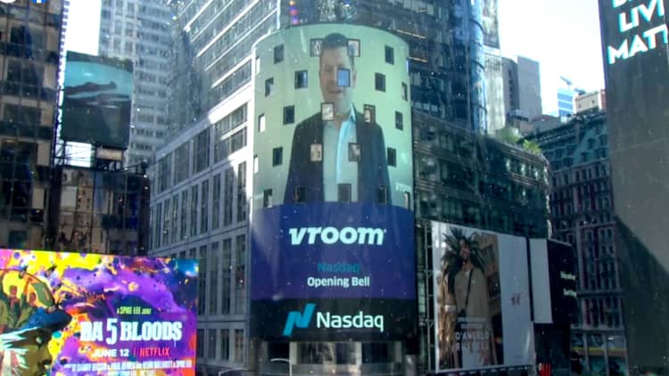 Vroom CEO Paul Hennessy on company's public debut