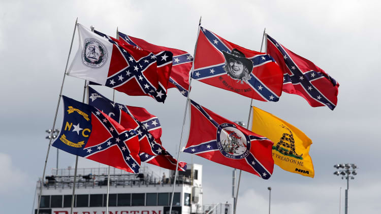 NASCAR bans Confederate flag at events