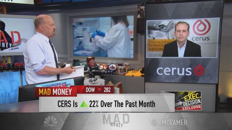 Cerus CEO on convalescent plasma, blood centers being the pandemic's 'unsung heroes'