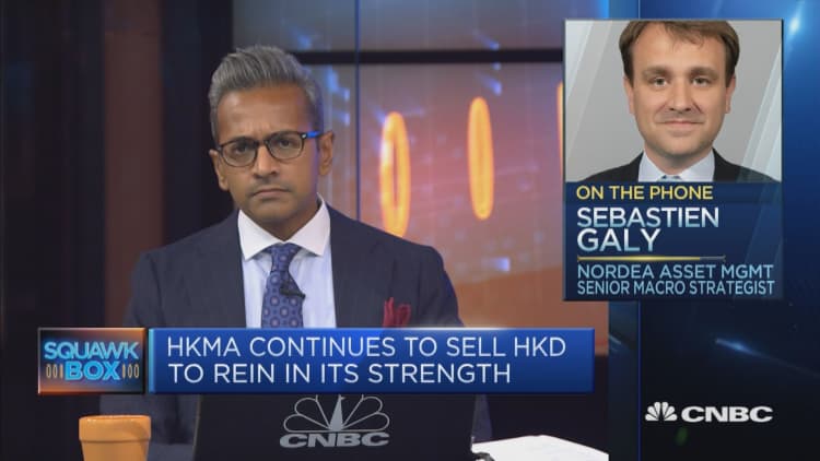 HKD could be re-pegged to CNY very soon: Nordea