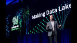 Ali Ghodsi, co-founder and CEO of Databricks, speaks at the company's Spark and AI Summit in San Francisco in April 2019.