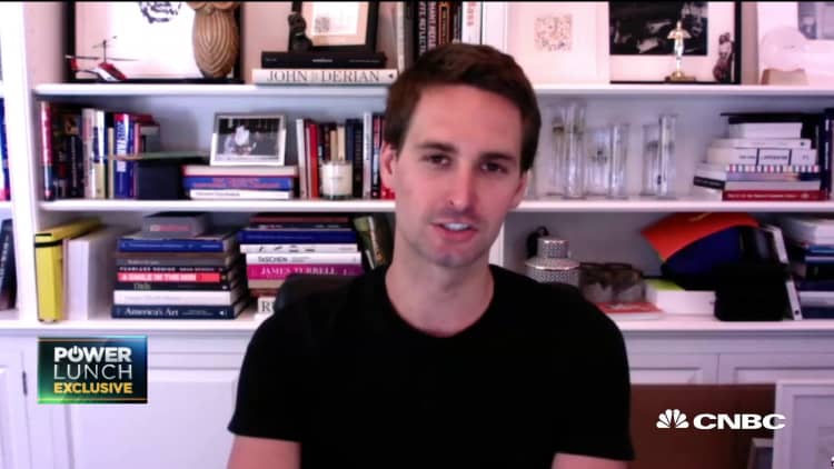 Snap CEO: We want to use our First Amendment rights to stand up for the things that we believe in