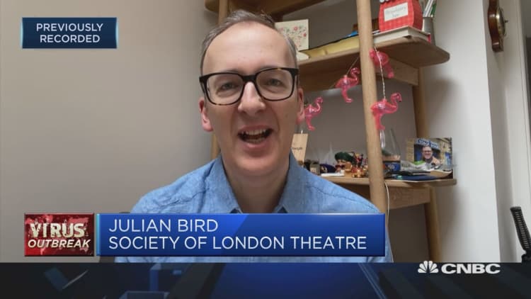 Theater a growth industry but faces huge peril, Society of London Theatre chief says
