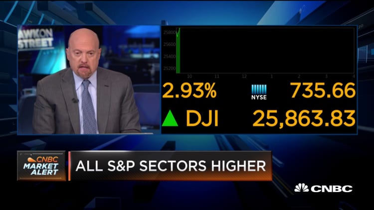 Jim Cramer on Trump's tweet about Microsoft and 2020 election risks