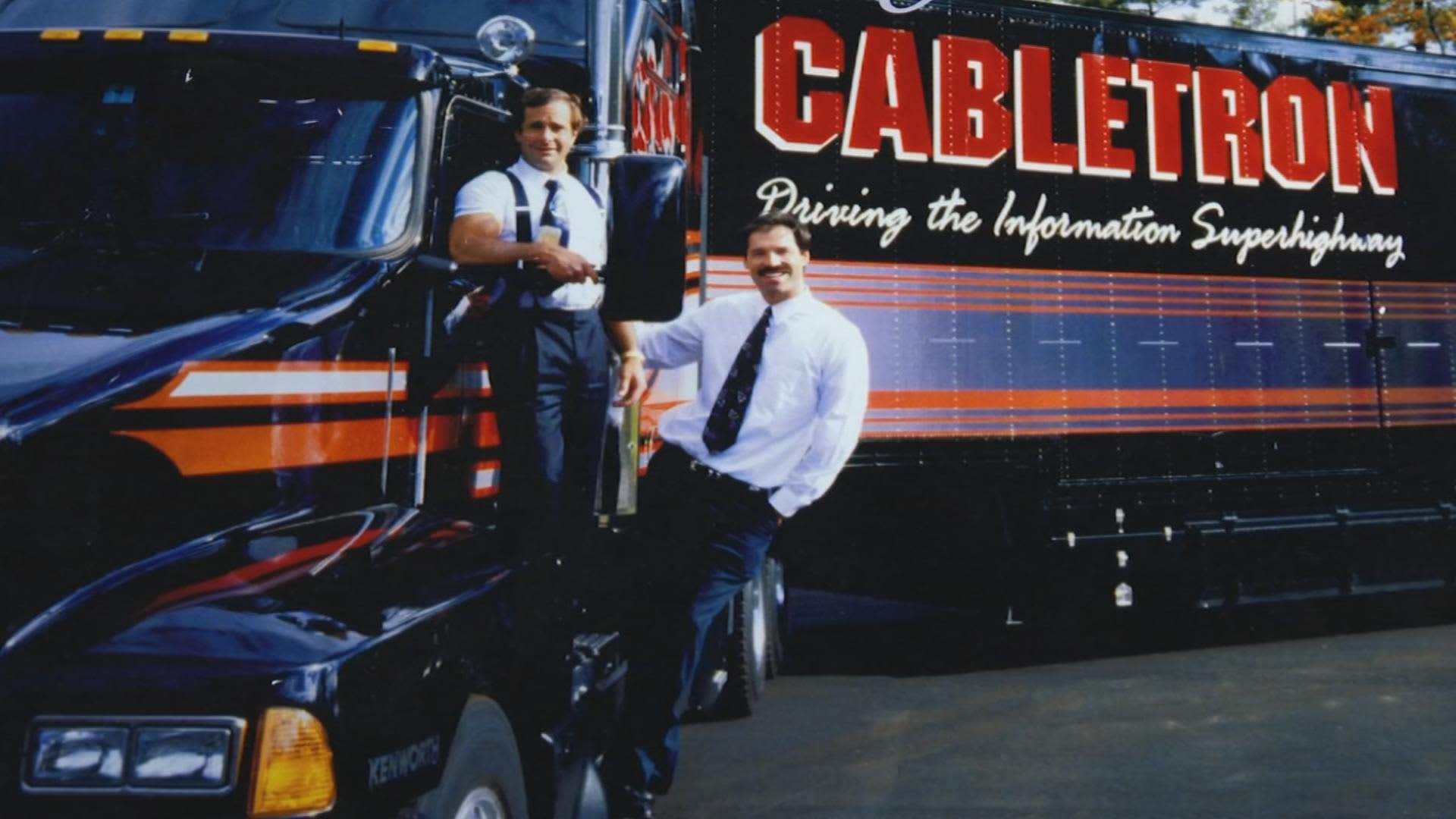 Bob Levine (L) and Craig Benson (R) co-founders of Cabletron Systems