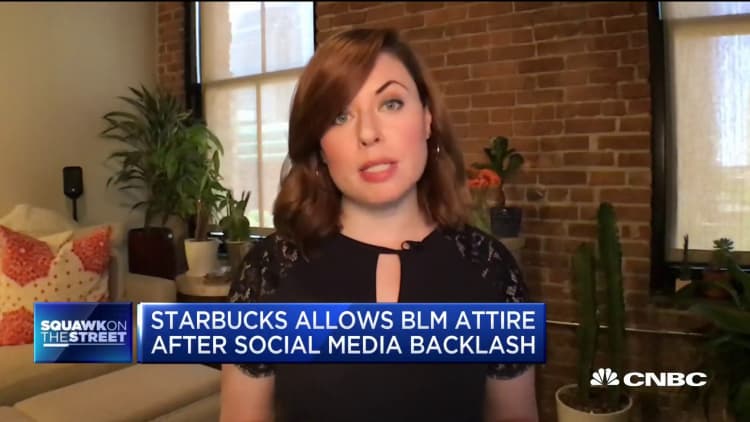 Starbucks allows Black Lives Matter attire after social media backlash
