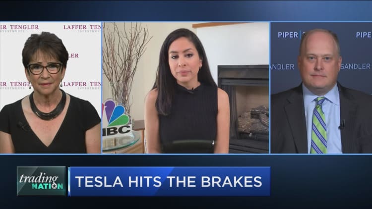 Tesla shares tumble after two analyst downgrades. How to trade the dip