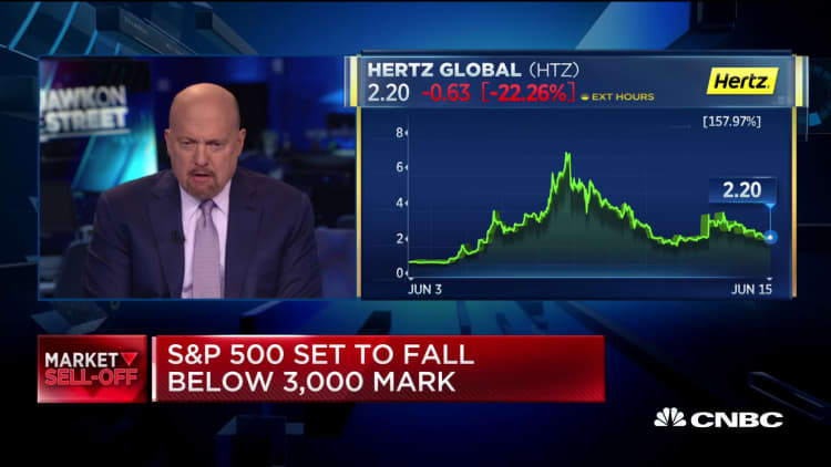 Jim Cramer on Hertz: 'I think it's worth zero'