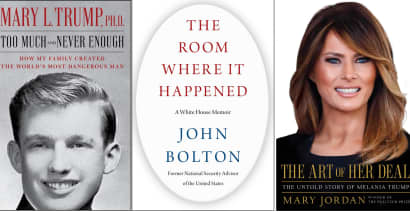 Trump-bashing books by president's niece and John Bolton are Amazon bestsellers