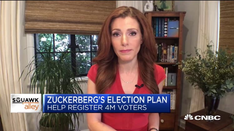 Mark Zuckerberg pens op-ed, promises to help register 4 million voters
