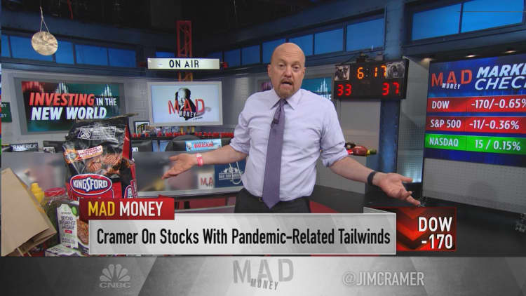 Invest in the 'new normal,' Jim Cramer says