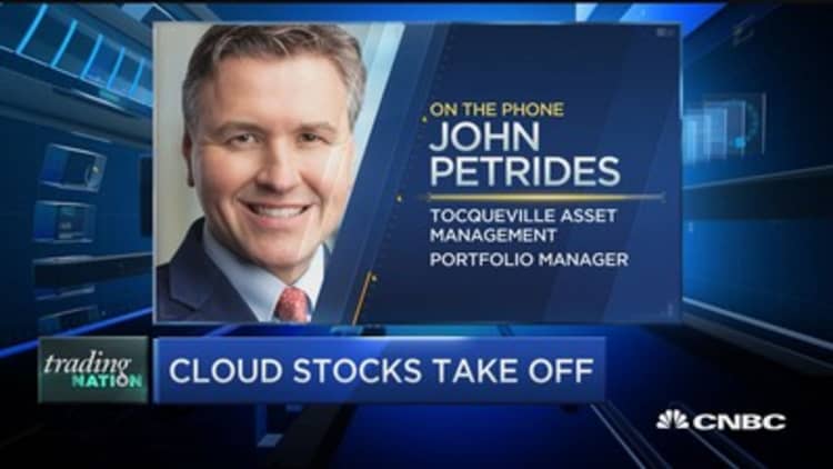 Trading Nation: Cloud stocks take off