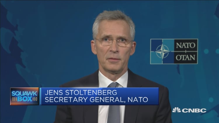 U.S. will stay committed to European security, NATO Secretary-General says