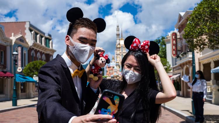 We went inside Hong Kong Disneyland during a global pandemic