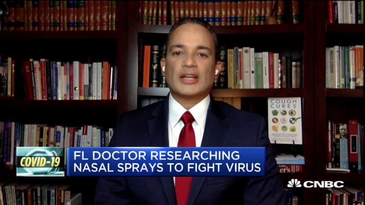 Florida pulmonologist on researching nasal sprays to fight coronavirus