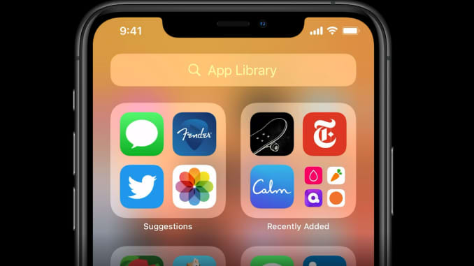 App Library in iOS 14
