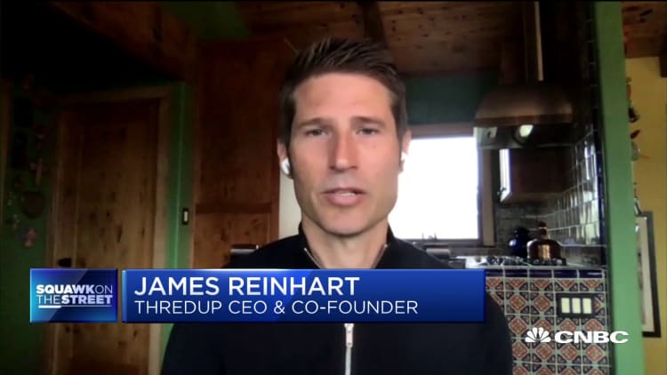 Thredup CEO James Reinhart on the company's new partnership with Walmart