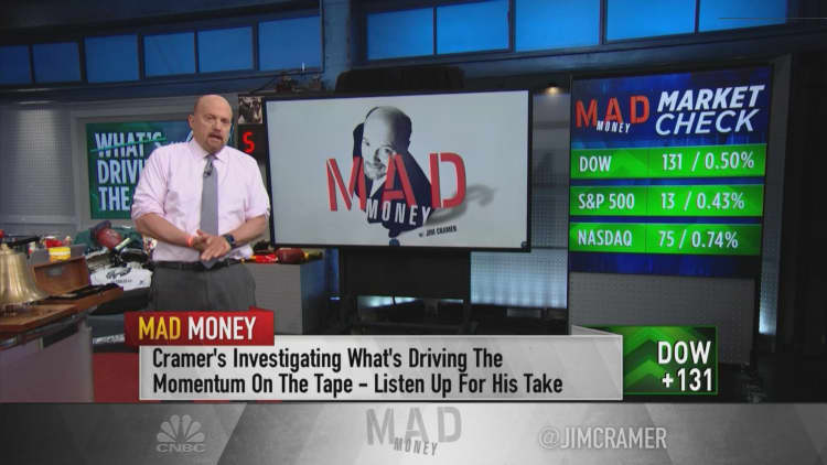 Jim Cramer recommends investors with big gains trim holdings and protect profits