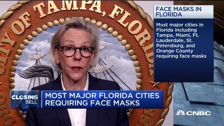 Tampa Mayor Jane Castor on requiring face masks
