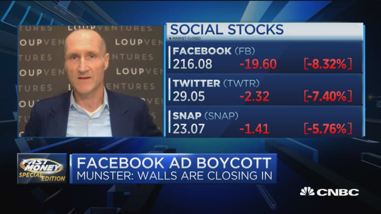 Loup Ventures' Munster on Facebook ad boycott: Walls closing in