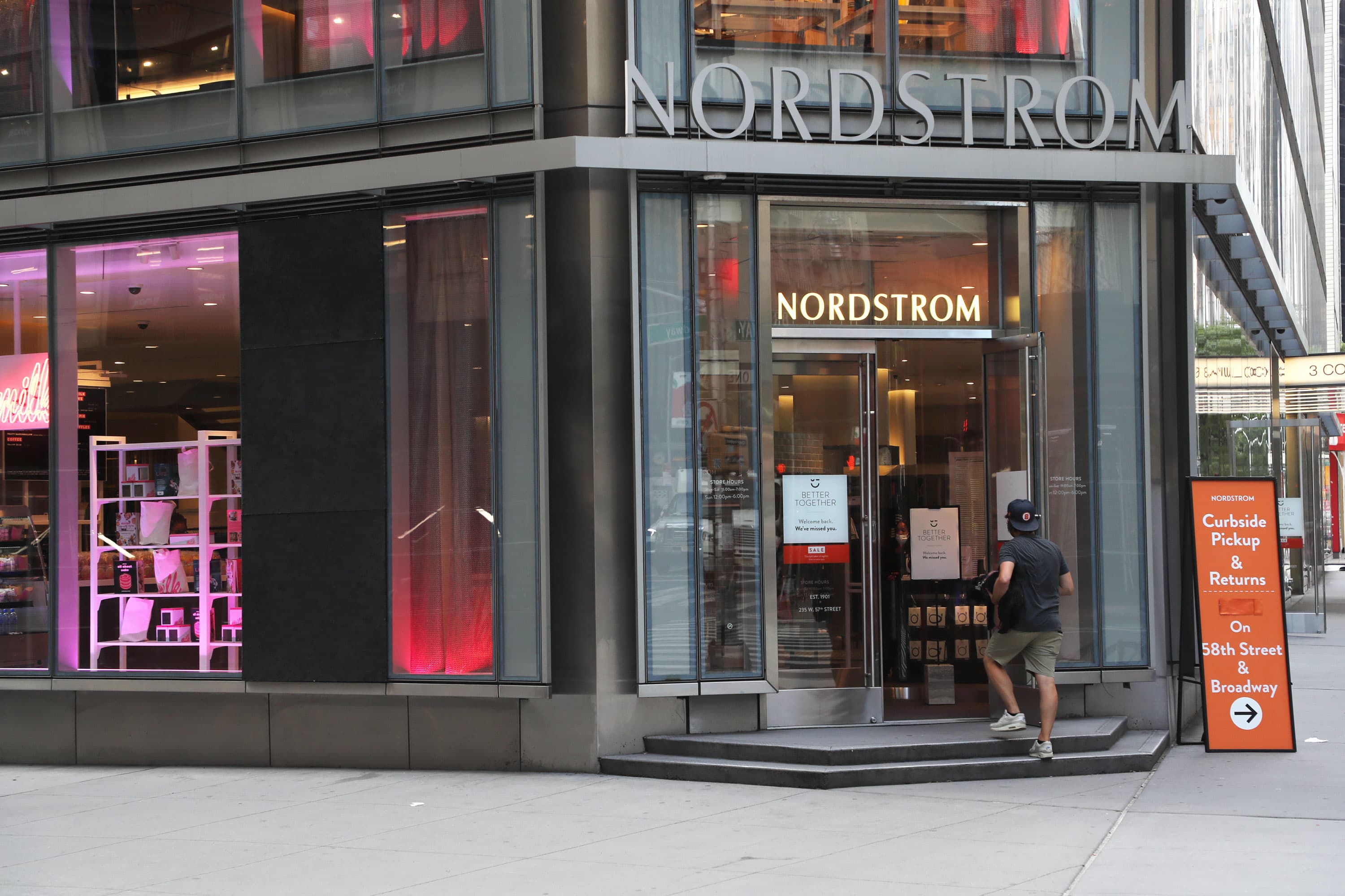 Nordstrom (JWN) shares fall as retailer says holiday sales fell 22%
