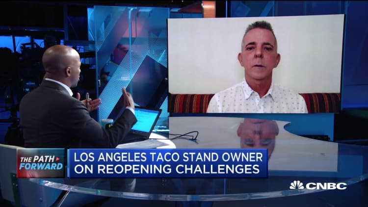 Los Angeles taco stand owner on re-closing due to clashes with customers over masks