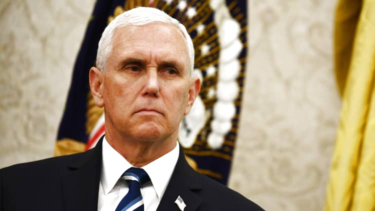 Vice President Mike Pence on latest jobs report, coronavirus outbreaks and a facemask mandate
