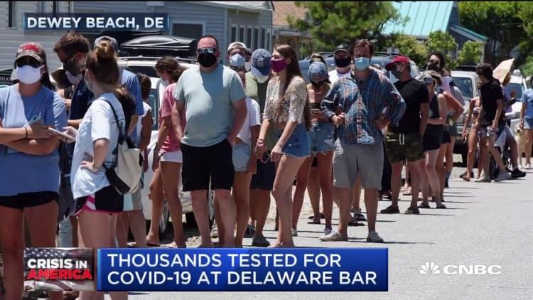 In his own words: Dewey Beach bar owner turns business into testing site