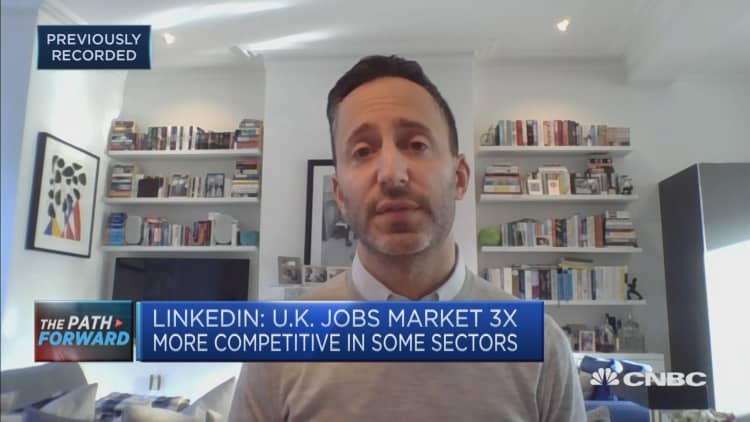 UK facing the toughest labor market for a generation, LinkedIn manager says