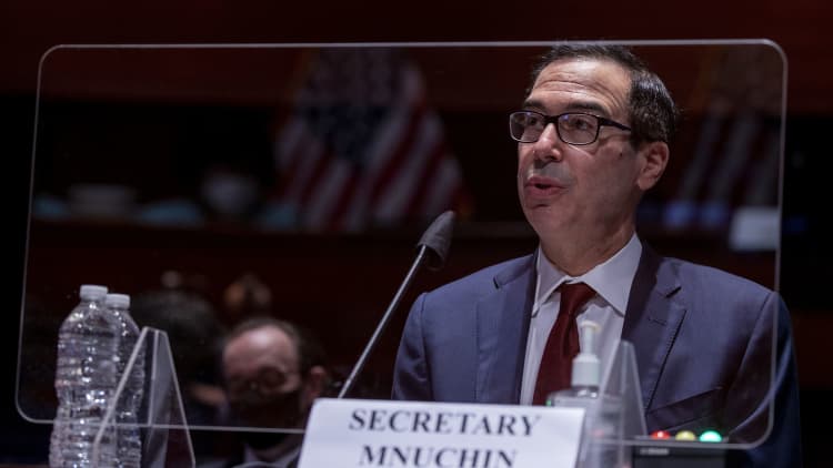 Mnuchin: Economy recovered more quickly than anticipated, helped by bipartisan cooperation