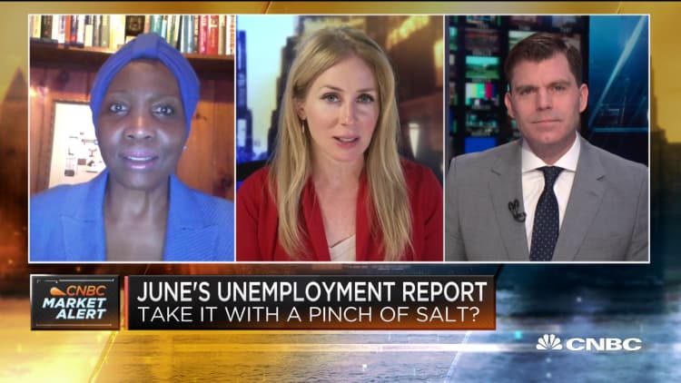June jobs report can give us directional guidance, economist says