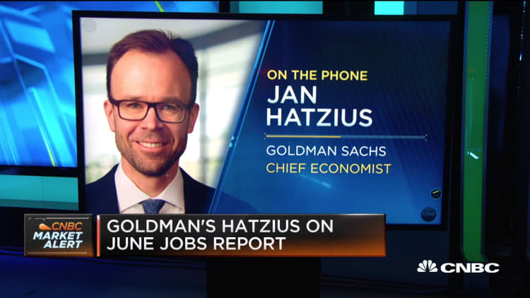 Goldman's Jan Hatzius on latest jobs numbers and economy