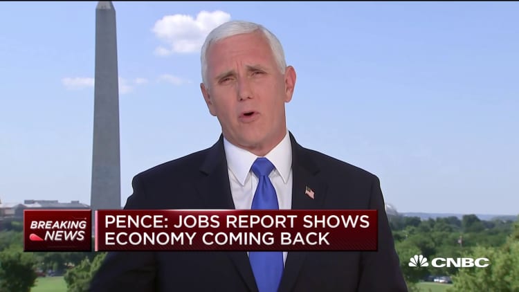 Vice President Mike Pence: We're confident states will be able to stem the coronavirus tide