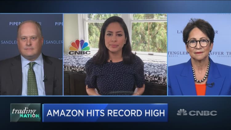 Amazon hits fresh record highs—Traders share outlook for the stock