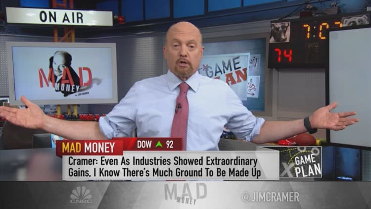 Jim Cramer breaks down the June jobs report and the rally that followed