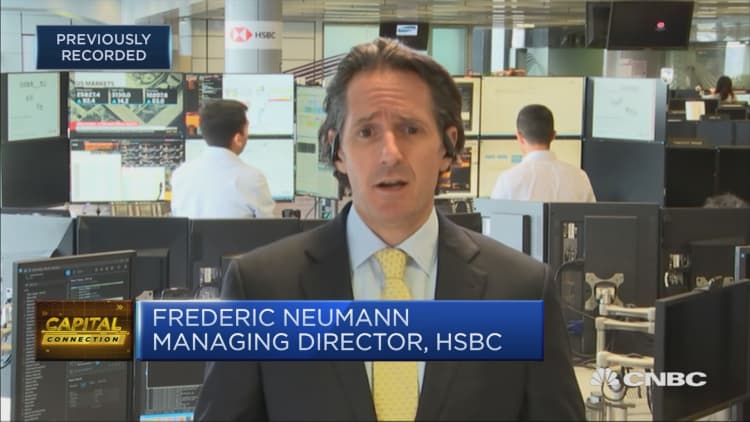 We're far from the end of the central bank easing cycle: HSBC