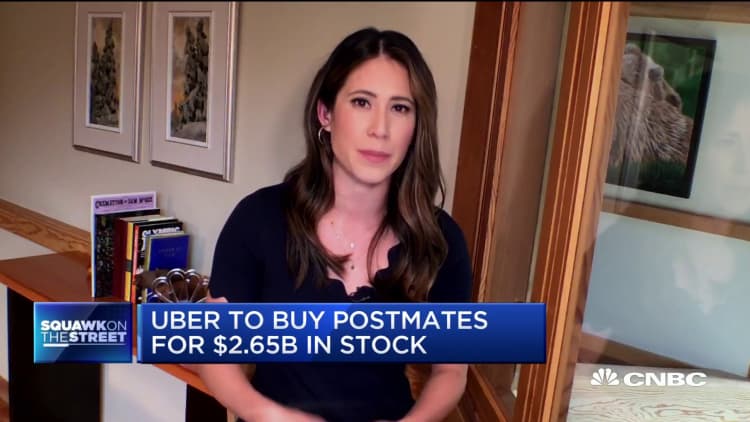 Uber to buy Postmates for $2.65 billion in stock