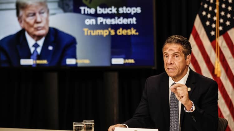 Gov. Cuomo: 'Mr. President, don't be a co-conspirator of Covid', just wear the mask