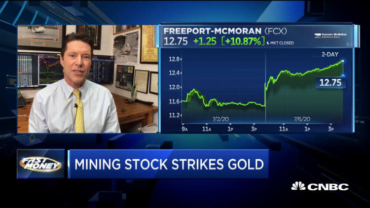 Options traders bet on Freeport-McMoRan to strike gold