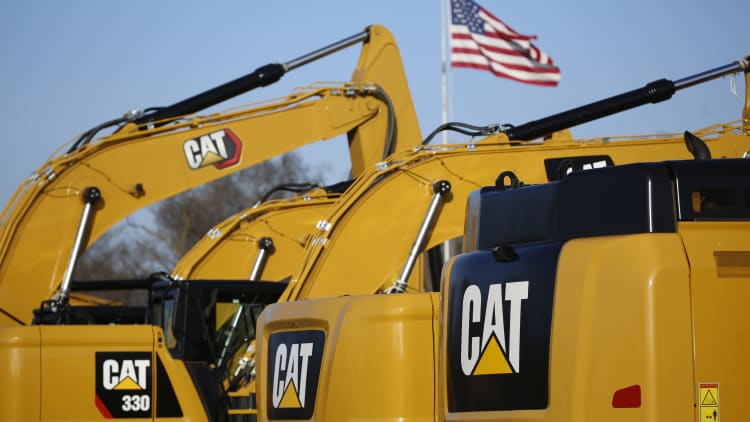Why Caterpillar stock is flying