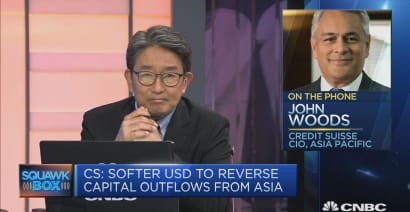 Weaker USD to reverse Asia's capital outflows: Credit Suisse