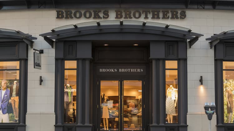 Brooks Brothers files for bankruptcy as coronavirus claims another storied retail brand