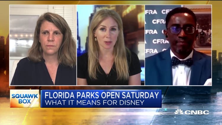 Two media analysts on Disney taking steps to reopen parks in Florida