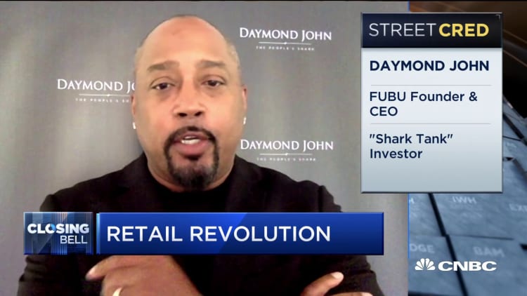 FUBU CEO Daymond John details the successful pivots to e-commerce amid Covid-19