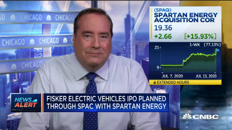EV carmaker Fisker plans to go public through SPAC IPO with Spartan Energy