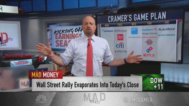 Jim Cramer: Not a great start to a very important week