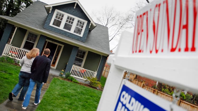 Existing home sales up 8.7% versus a year ago